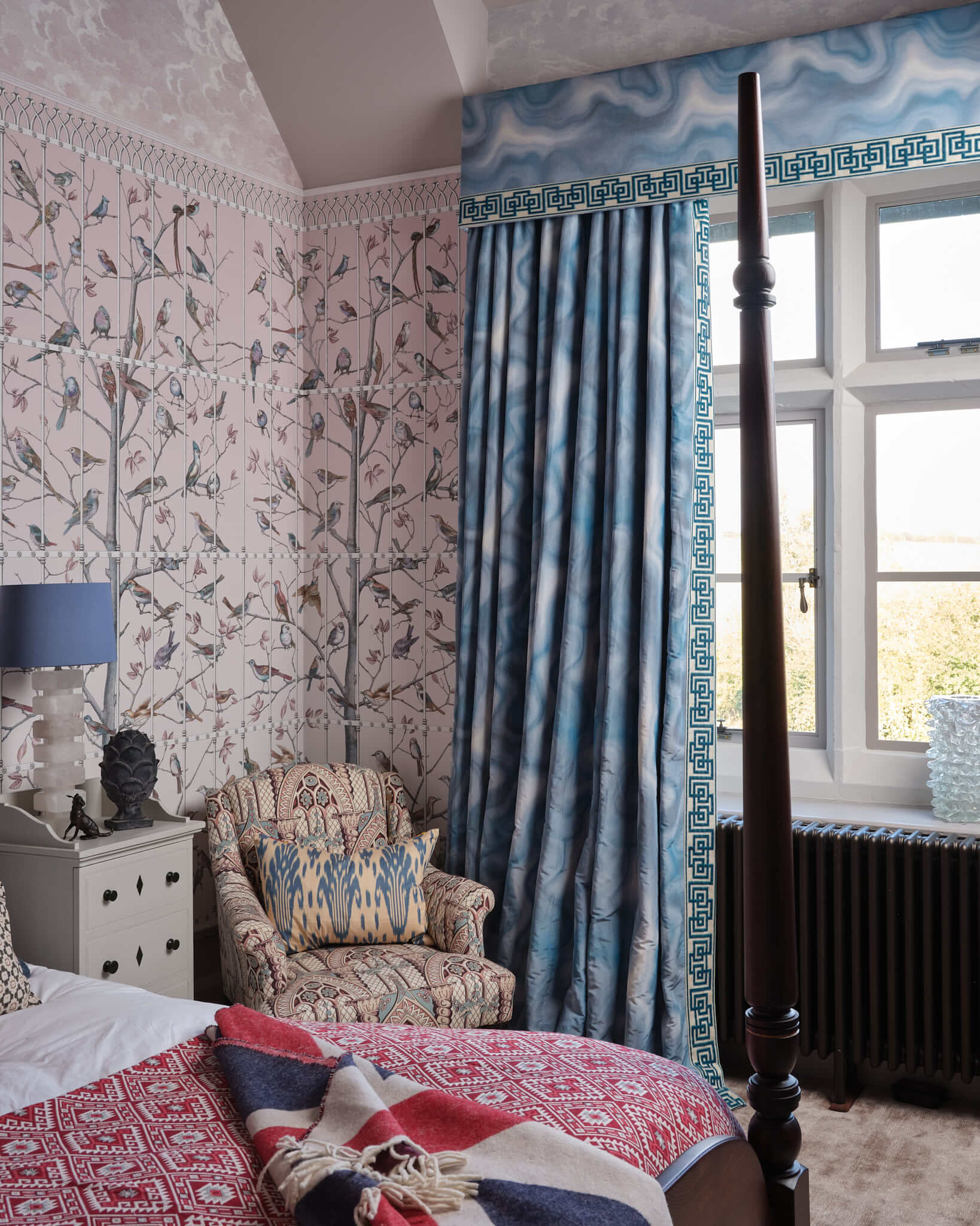 High Victorian Gothic Rectory interior bedroom